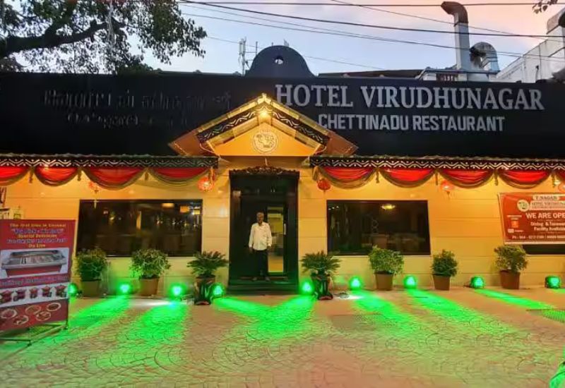 Hotel Virudhunagar Chettinad Restaurant in chennai