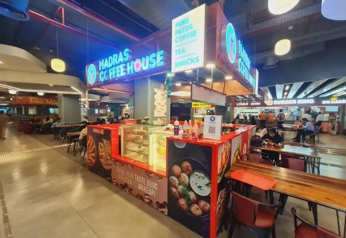 Madras coffee house in aerohub