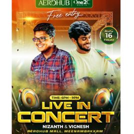 Live Concert By Nizanth and Vignesh